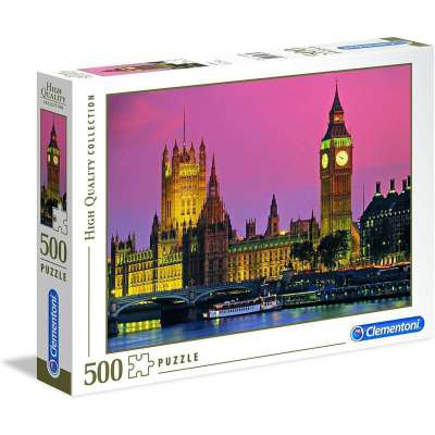 Clementoni London - House of Parliament Puzzle (500 Piece)