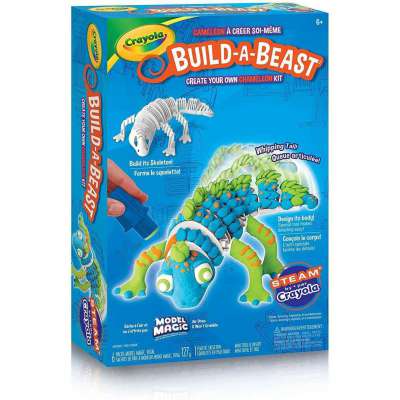Crayola Build-A-Beast Craft Kit - Chameleon