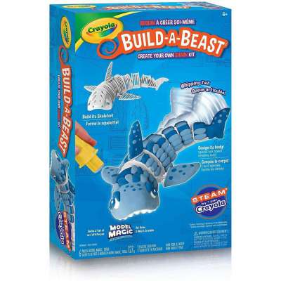 Crayola Build-A-Beast Craft Kit - Shark