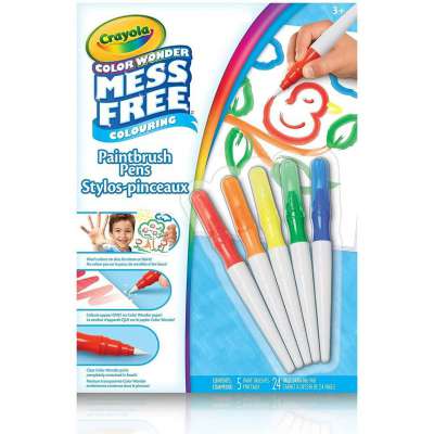 Crayola Color Wonder Mess Free Paintbrush Pens