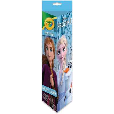 Crayola Disney Frozen Ii Poster Coloring Pages with 10 Washable Markers - 32x49