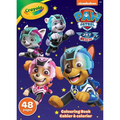 Crayola Paw Patrol 48-Page Colouring Book
