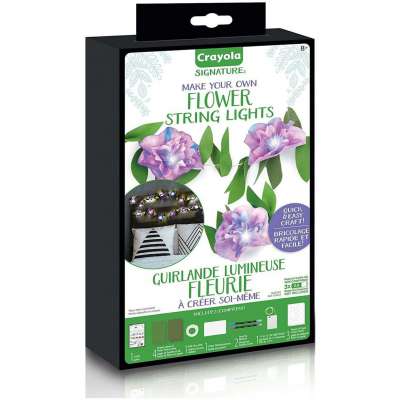 Crayola Signature Make Your Own Flower String Lights Kit