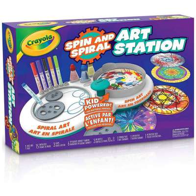 Crayola Spin & Spiral Art Station