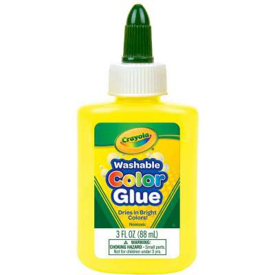 Crayola Washable Colour Glue 88 ml Banana Mania