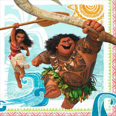 Moana Luncheon Napkins [16 per Pack]