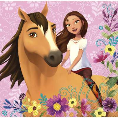 Spirit Riding Free Beverage Napkins [16 per Pack]