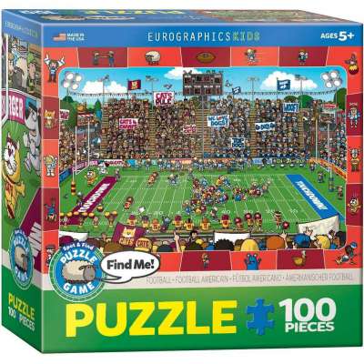 Eurographics Football Spot & Find Puzzle - 100 Pieces