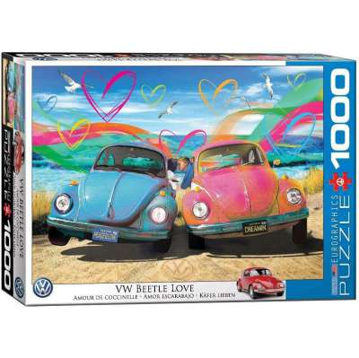 Eurographics VW Beetle Love - 1000 Piece Jigsaw Puzzle