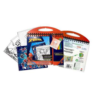 ECO-Coloring Pencils and Activity Pad - Marvel Spider-Man