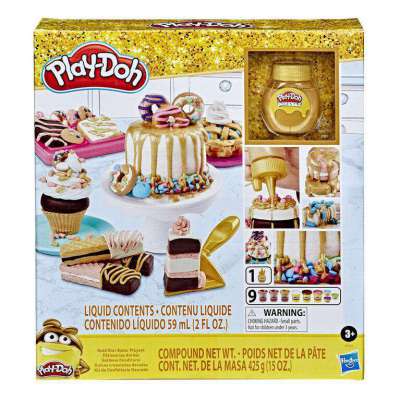 Play-Doh Gold Collection Gold Star Baker Playset