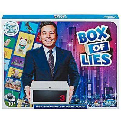 The Tonight Show Starring Jimmy Fallon Box of Lies Party Game for Teens