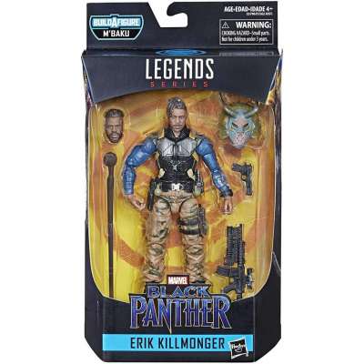 Marvel Legends Series Black Panther 6-inch Erik Killmonger Figure