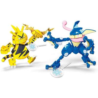 Mega Construx Pokemon Greninja Vs. Electabuzz