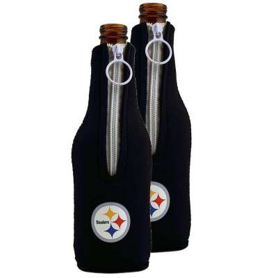 NFL Pittsburgh Steelers Neoprene Bottle Sleeve [Set of 2]