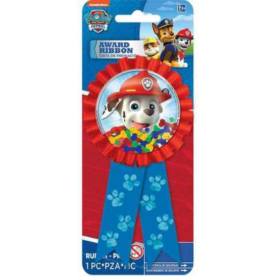 Paw Patrol Confetti Pouch Award Ribbon