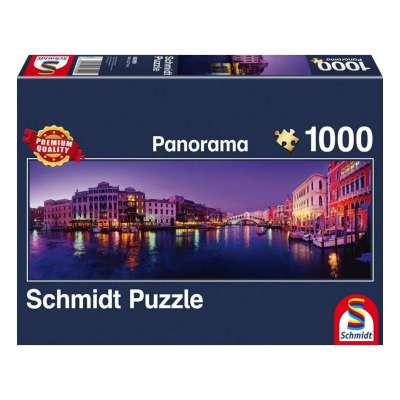 Schmidt Panorama 1000 Piece Jigsaw Puzzle - Canale Grande - Venice