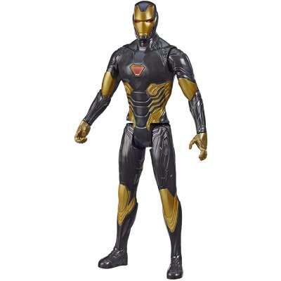 Marvel Avengers Titan Hero Series Blast Gear Iron Man Action Figure, 12-Inch