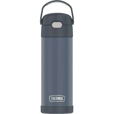 Thermos 16 Ounce Stainless Steel Vacuum Insulated Bottle with Wide Spout Lid