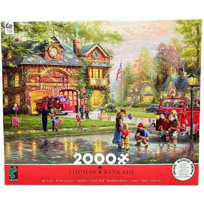 Ceaco Fire Station Jigsaw Puzzle 2000 Pieces