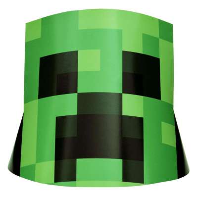 Minecraft Party Hats [8 Per Package]