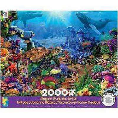 Ceaco Magical Undersea Turtle Jigsaw Puzzle, 2000 Pieces