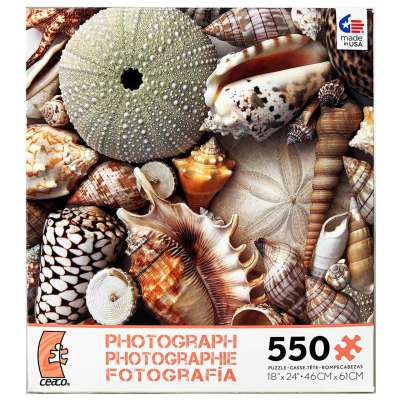 Ceaco Photography - Sea Shells - 550 Pieces