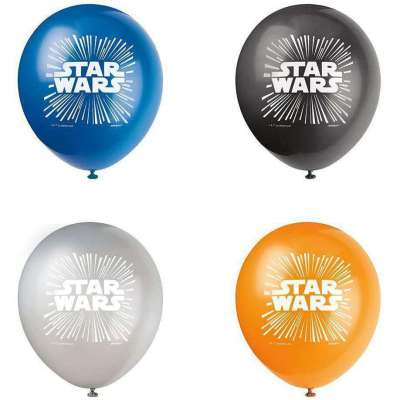 Star Wars Classic 12 Inch Latex Balloons 8ct