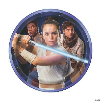 Star Wars Episode IX Round 7 Dessert Plates 8ct