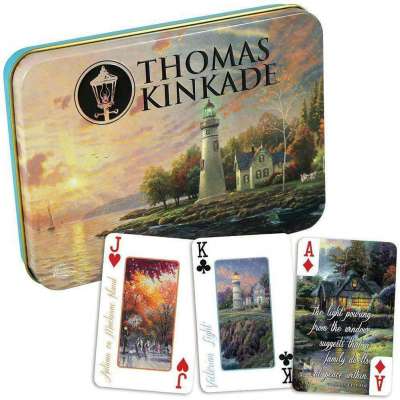 Ceaco Thomas Kinkade Deluxe Playing Cards