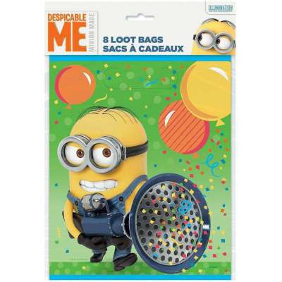 Despicable Me Loot Bags 8ct