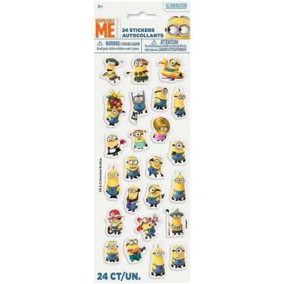 Despicable Me Puffy Sticker Sheet 1ct