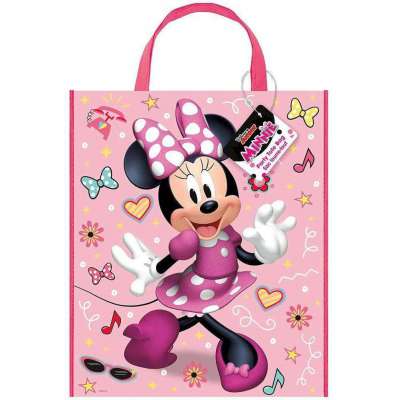 Disney Iconic Minnie Mouse Tote Bag [13x11 inches]