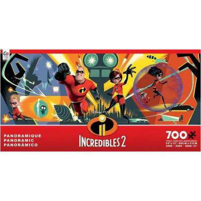 Disney Panoramic The Incredibles 700-Piece Puzzle