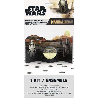 Star Wars The Mandalorian Table Decorating Kit
