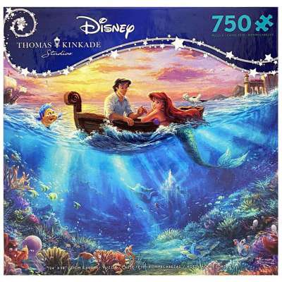 Thomas Kinkade Disney- The Little Mermaid 750 piece Jigsaw Puzzle