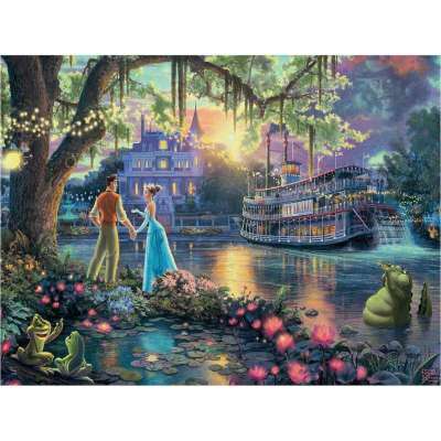 750 Pieces Thomas Kinkade The Disney Dream Collection The Princess and The Frog