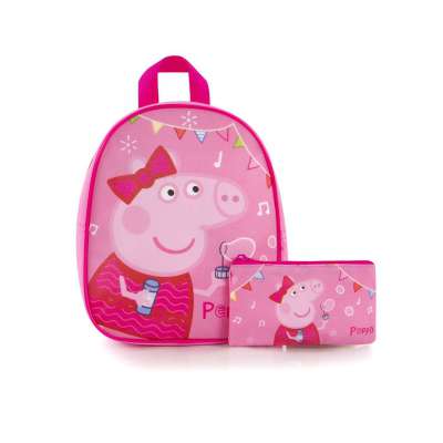 Peppa Pig Toddler Backpack with Pencil Case