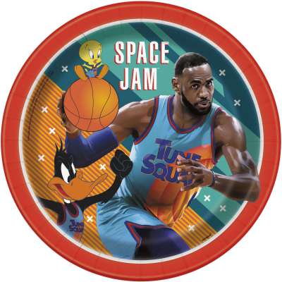 Space Jam 9 Inch Dinner Plates