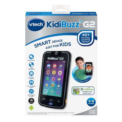 VTech KidiBuzz G2 Kids Electronics Smart Device - Black