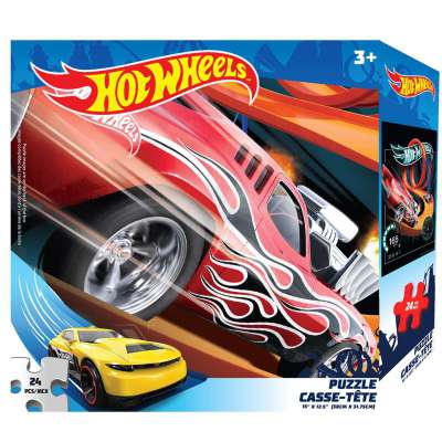 Hot Wheels 24 Piece Puzzle