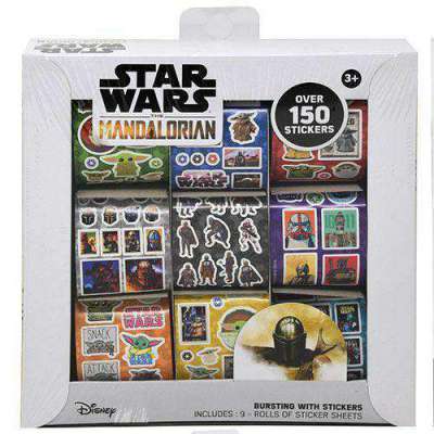 Star Wars The Manalorian Sticker Kit - 9 Rolls - Over 150 Stickers