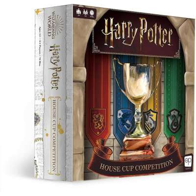 USAOPOLY Harry Potter House Cup Competition | Worker Placement Board Game