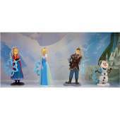 Disney Frozen 4 Piece Keychain Set Anna  Elsa  Kristoff  Olaf