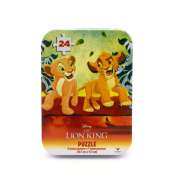 Disney The Lion King 24 Piece Puzzle in Metal Storage Tin