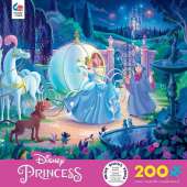 Ceaco 200 Piece Disney - Cinderellas Carriage Jigsaw Puzzle, Kids and Adults