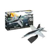 14 Parts Revell Model Set - Easy-Click System - Maverick's F/A-18 Hornet