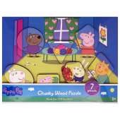 Peppa Pig Chuck Wood Puzzle (Assorted Styles)