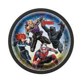 Marvel's Avengers 7 Inch Round Plates [8 Per Package]