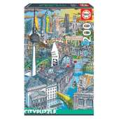 EDUCA Berlin Puzzle - 200 Pieces